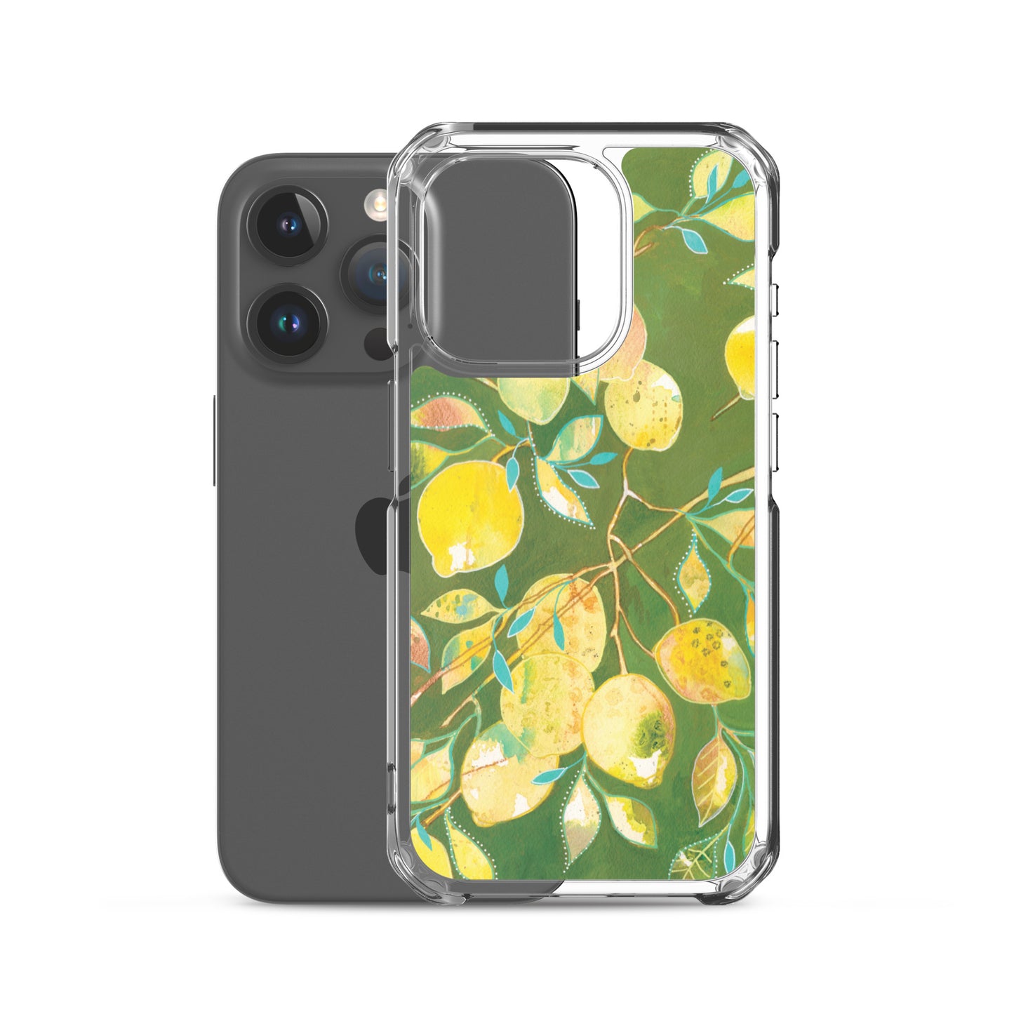 Sorrento Lemons Clear Case for iPhone®