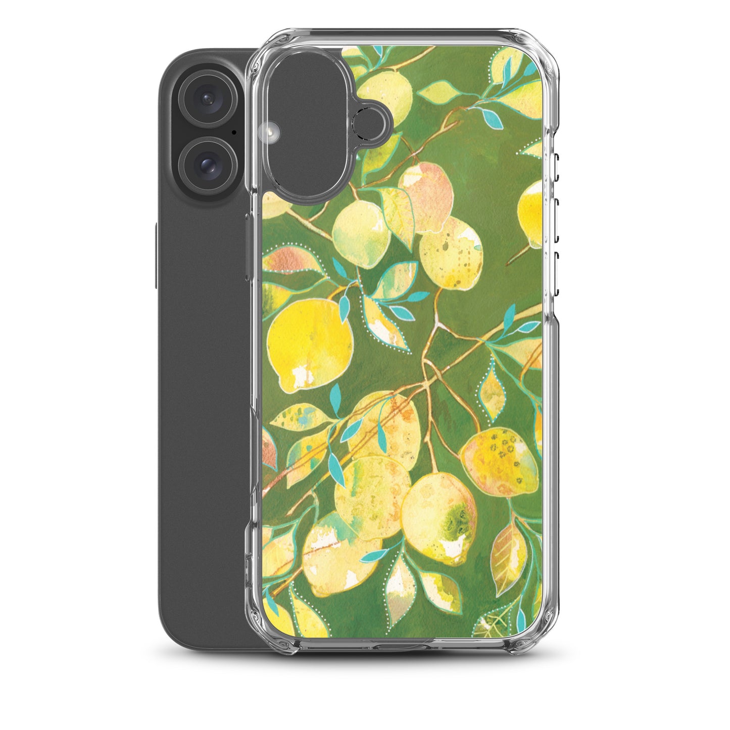 Sorrento Lemons Clear Case for iPhone®