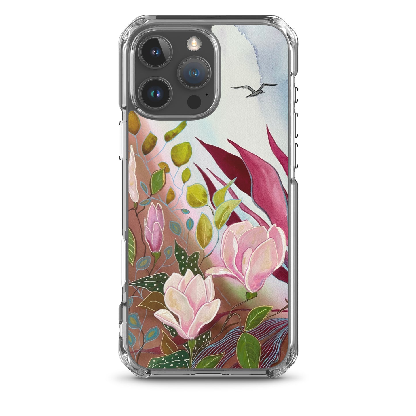 Pink Garden Clear Case for iPhone®