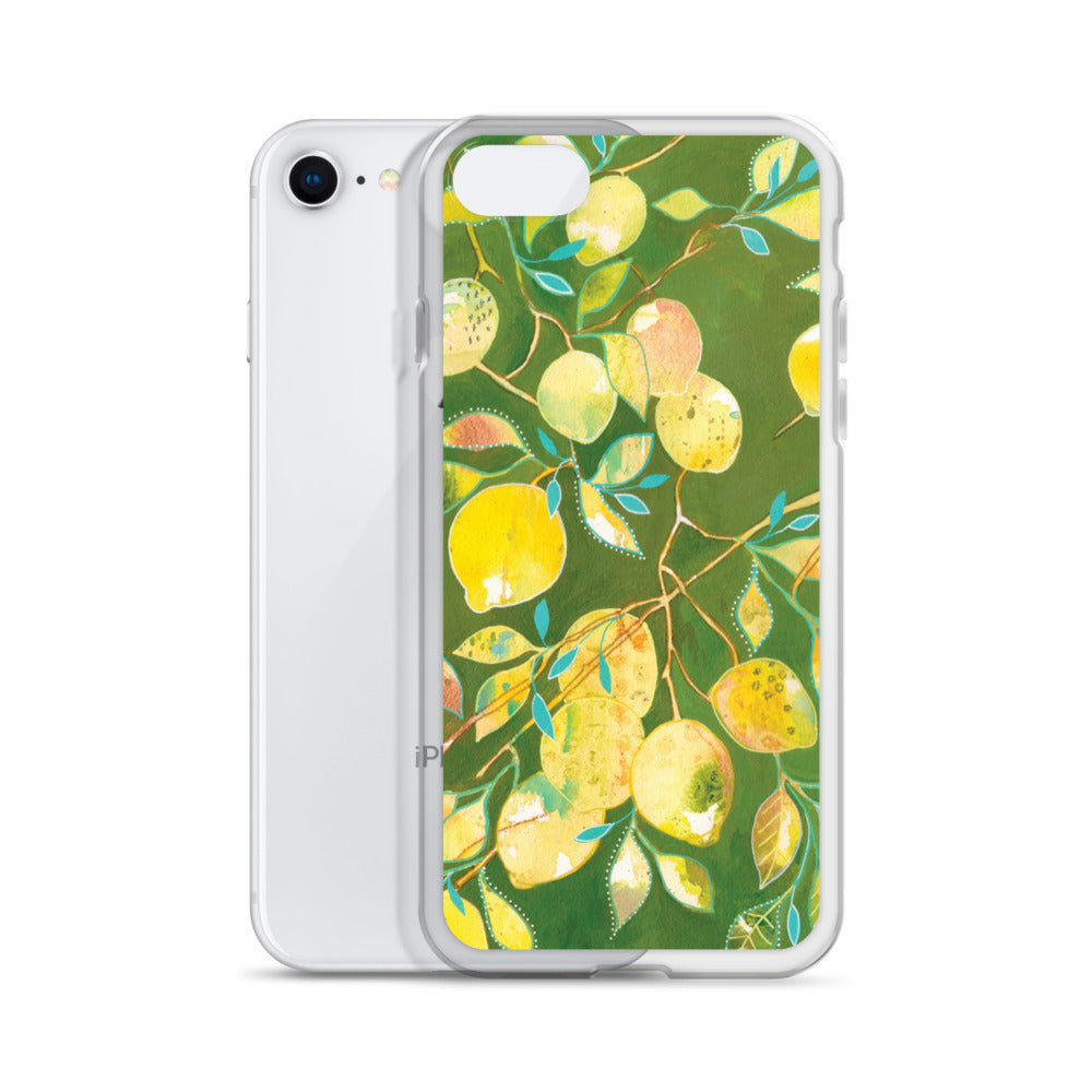 Sorrento Lemons Clear Case for iPhone®