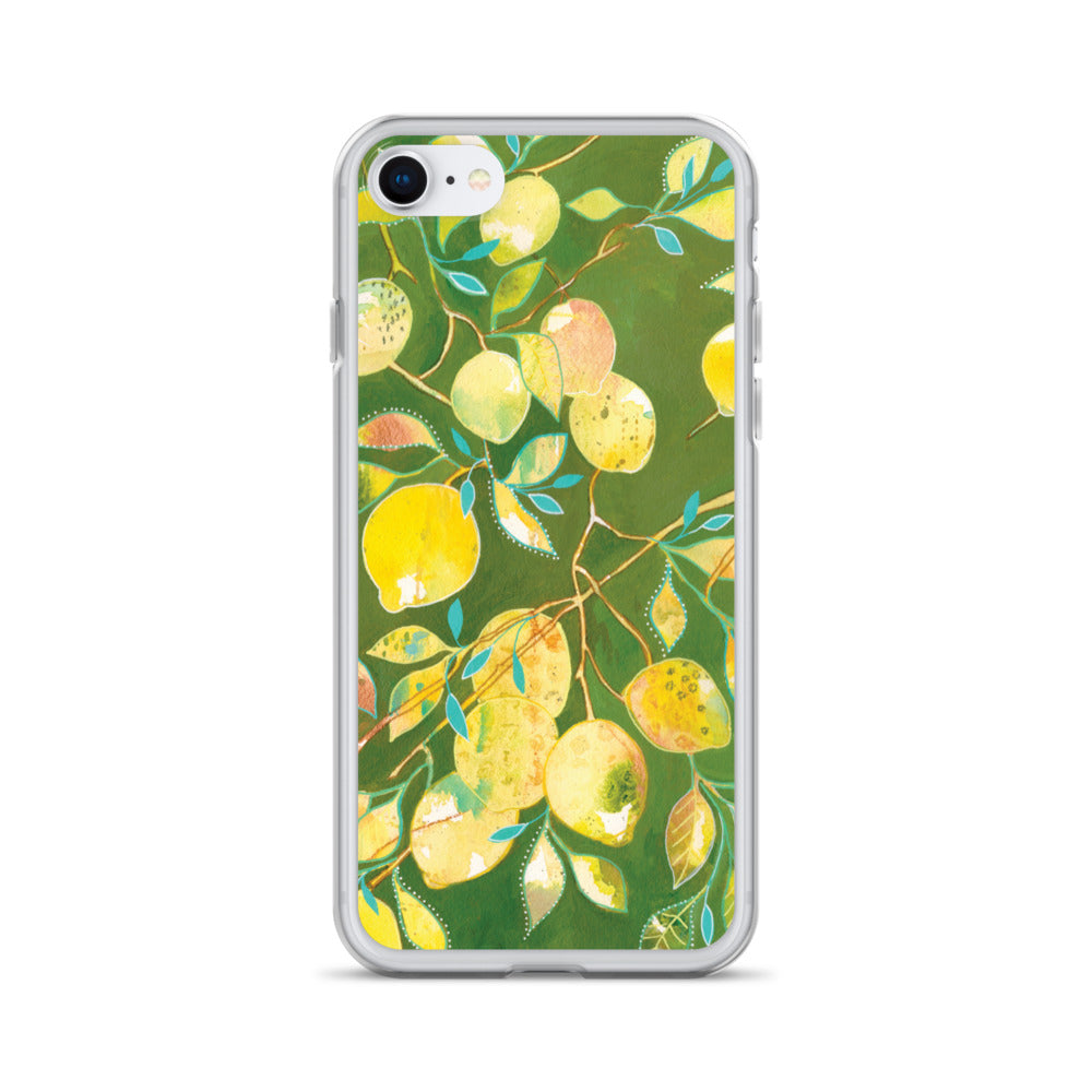 Sorrento Lemons Clear Case for iPhone®