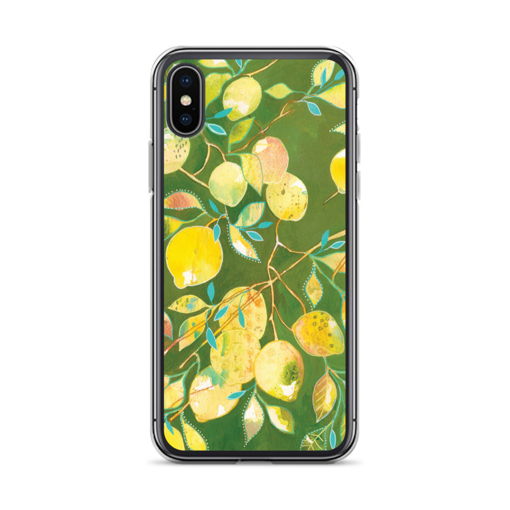 Sorrento Lemons Clear Case for iPhone®