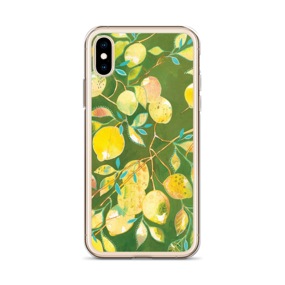 Sorrento Lemons Clear Case for iPhone®