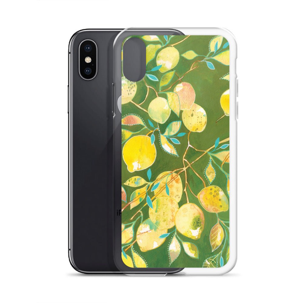 Sorrento Lemons Clear Case for iPhone®