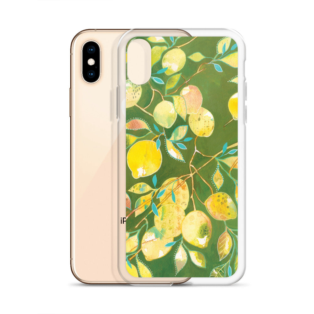 Sorrento Lemons Clear Case for iPhone®