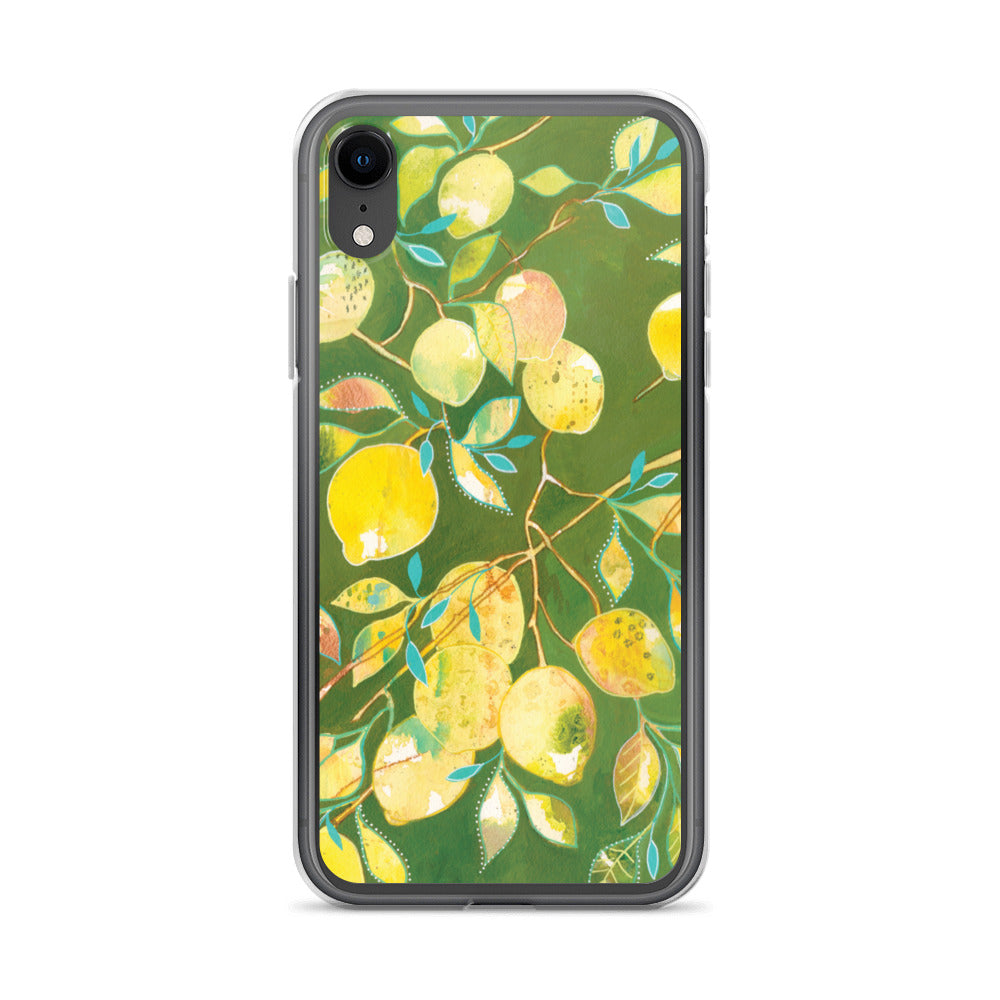 Sorrento Lemons Clear Case for iPhone®