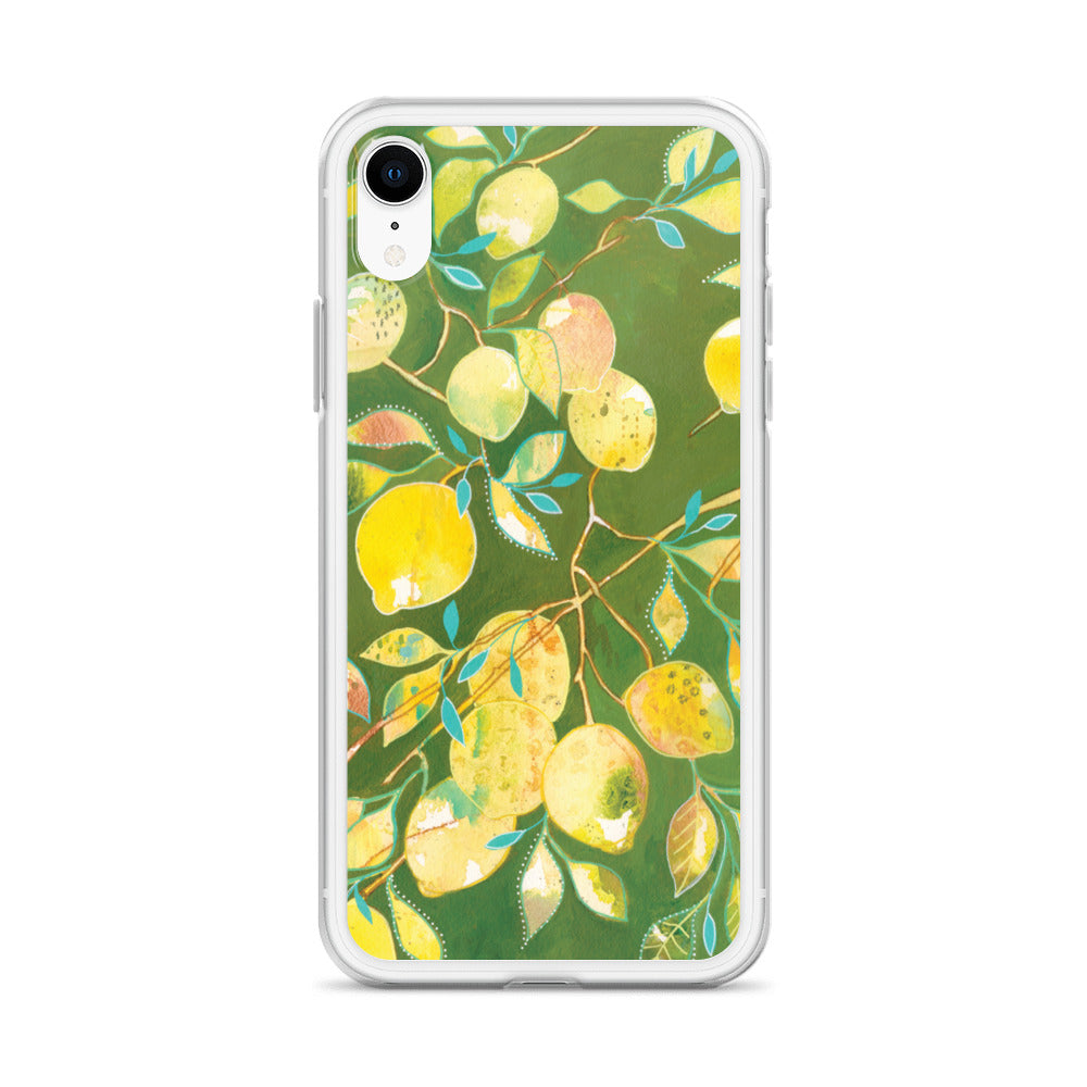 Sorrento Lemons Clear Case for iPhone®