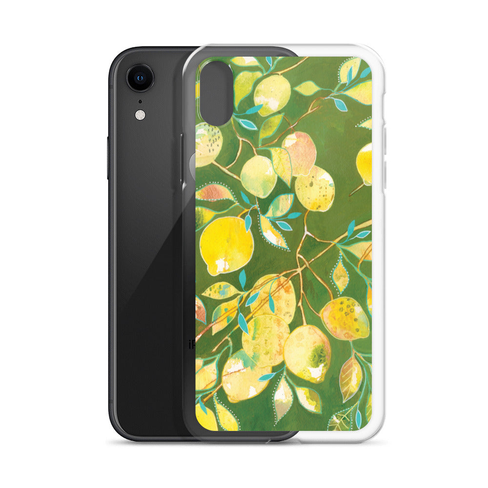 Sorrento Lemons Clear Case for iPhone®