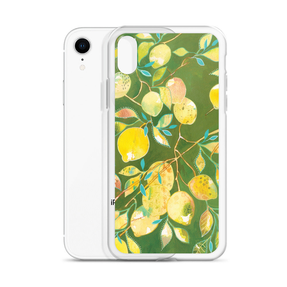 Sorrento Lemons Clear Case for iPhone®