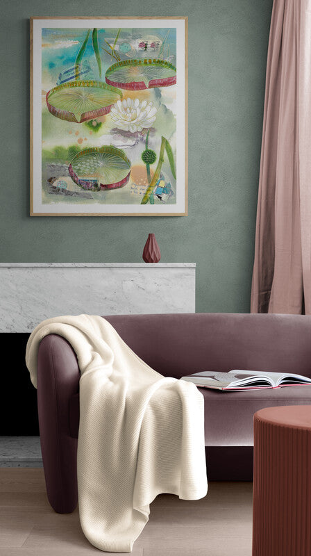 Irupe en Flor - Art Print