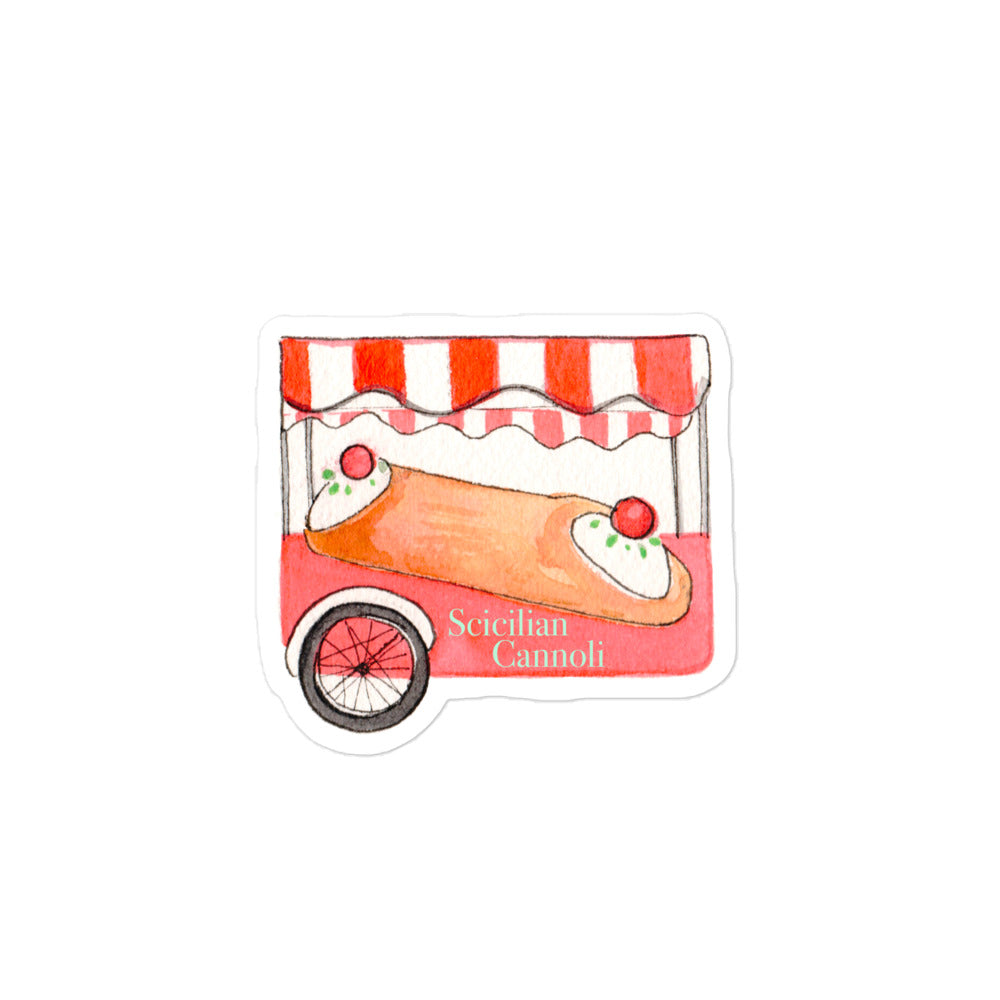 Cannoli Bubble-free stickers