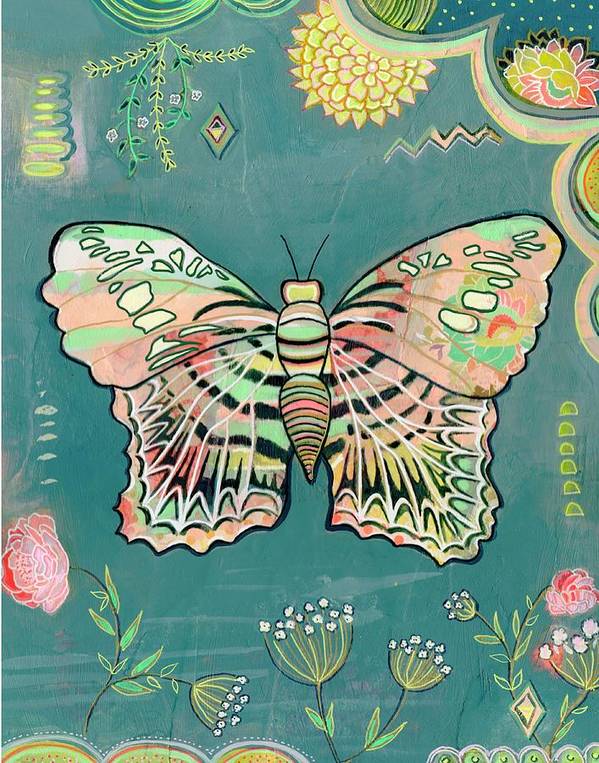 Butterfly - Art Print - Aquamarine Design - Artistic Gifts for Women - Art by Artist Tania Herrera from Aquamarine Design Studio